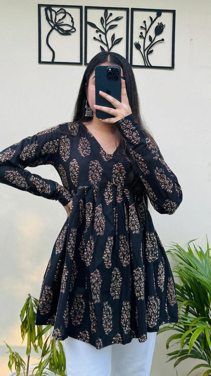 Blush Belle Peplum Top 3320