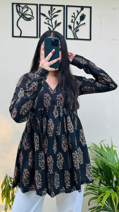 Blush Belle Peplum Top 3320