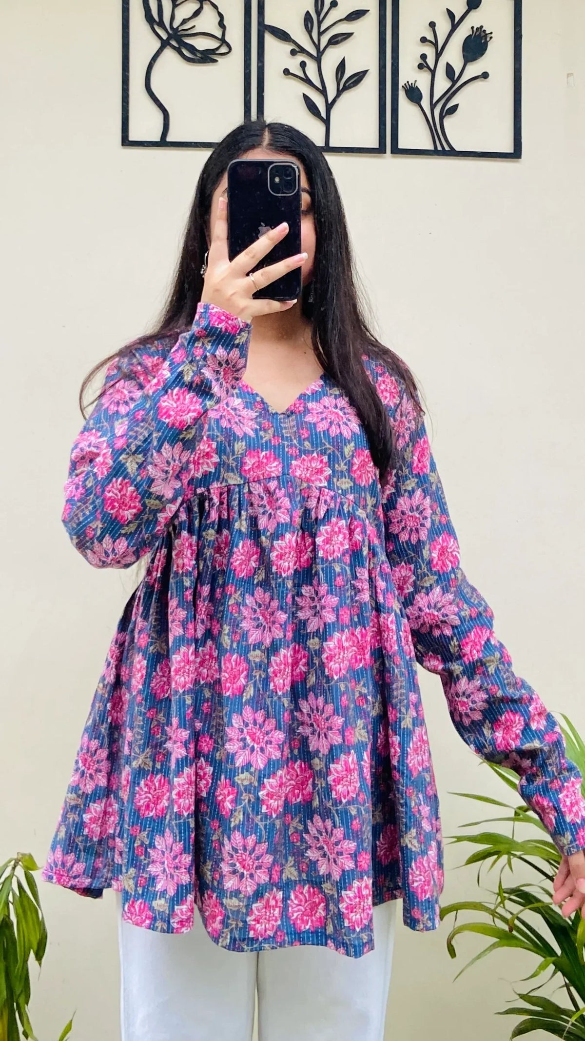 Blush Belle Peplum Top 3319