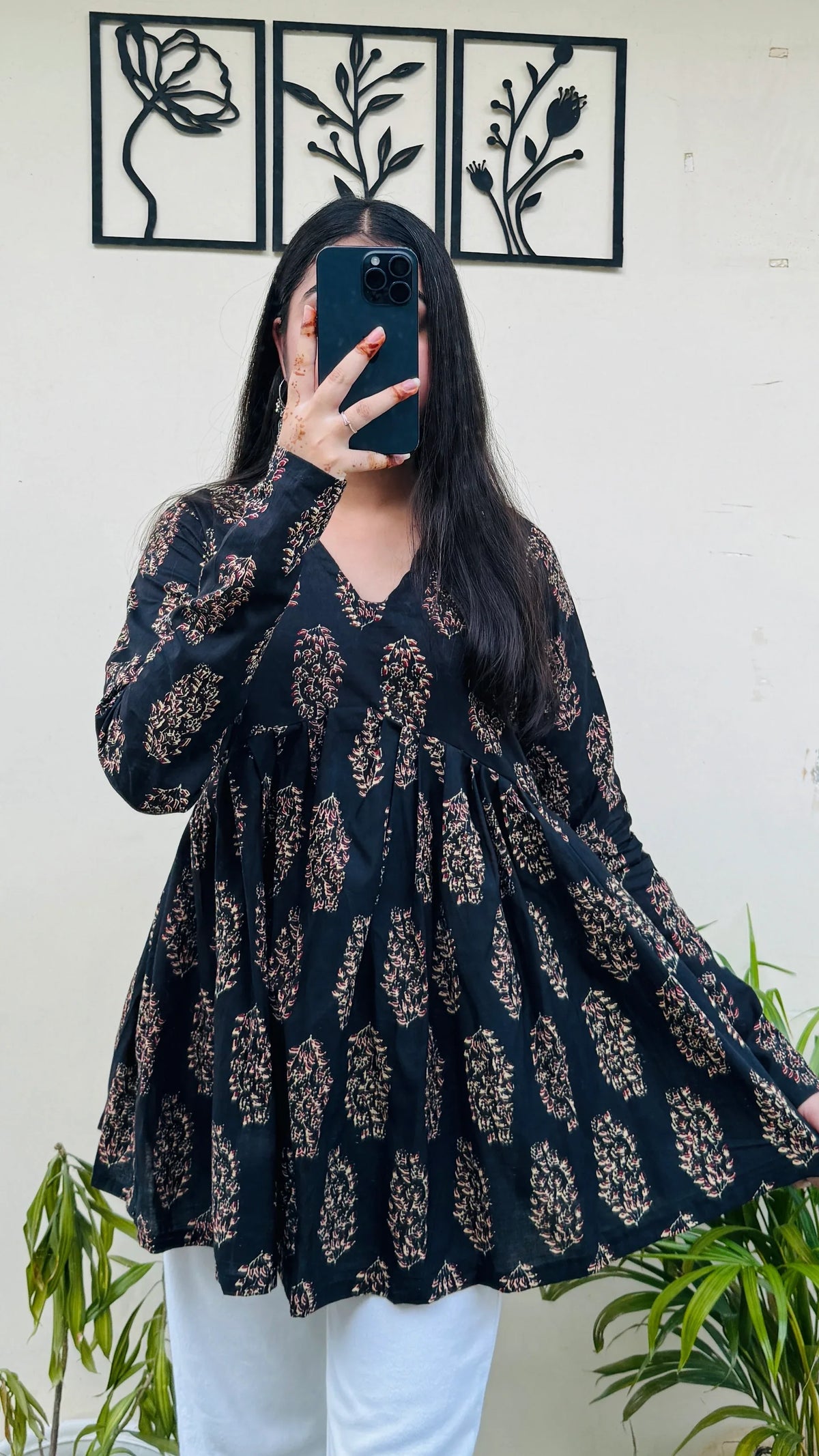 Blush Belle Peplum Top 3320