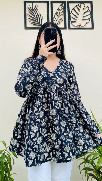 Blush Belle Peplum Top 3360