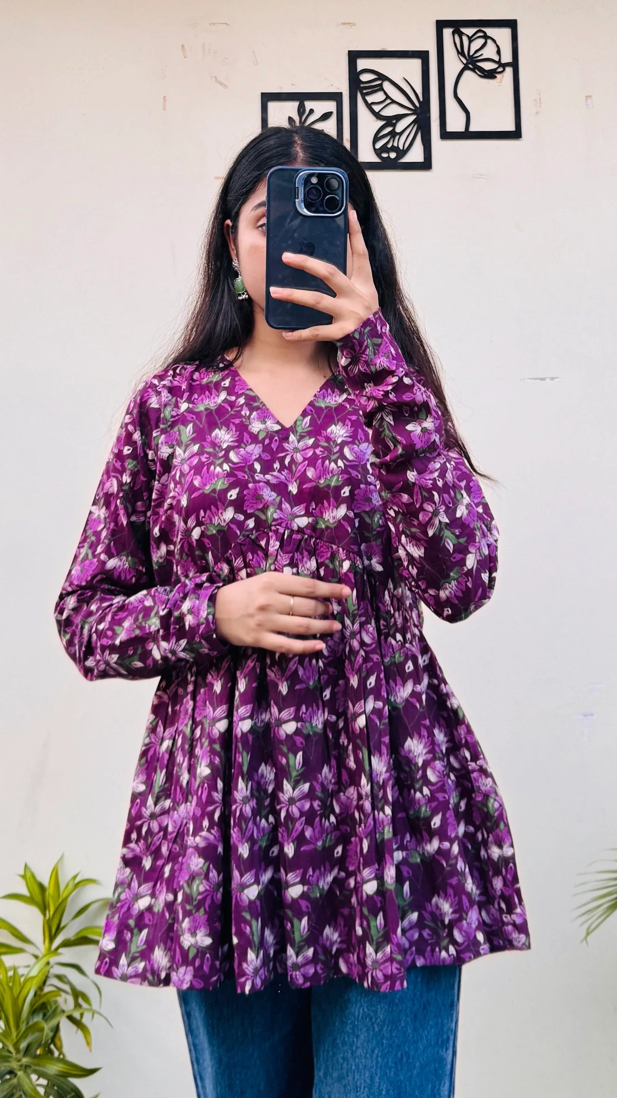 Blush Belle Peplum Top 3333