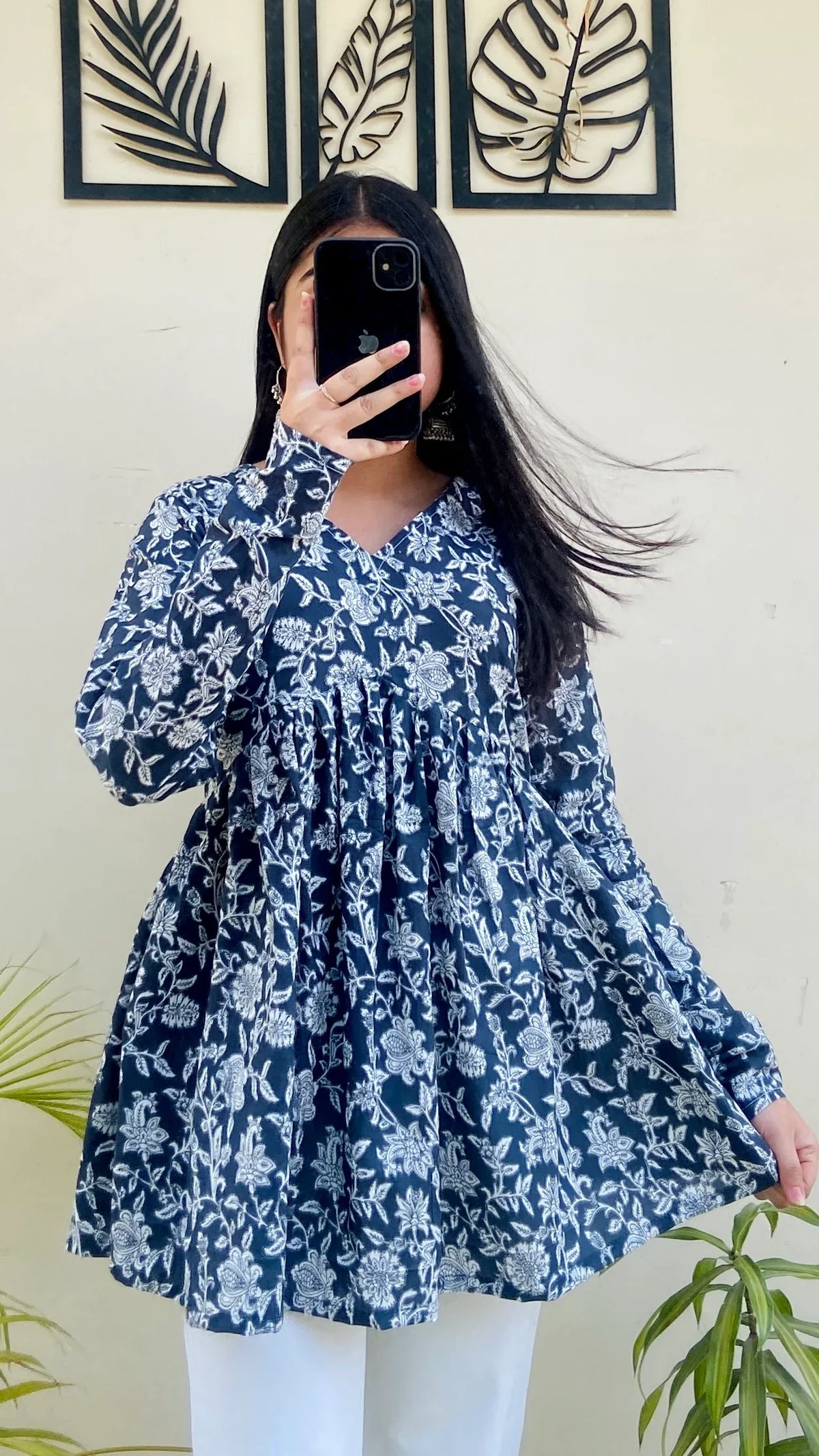 Blush Belle Peplum Top 3313