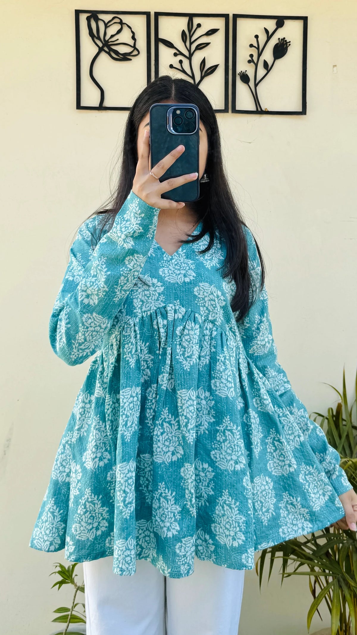 Blush Belle Peplum Top 3312