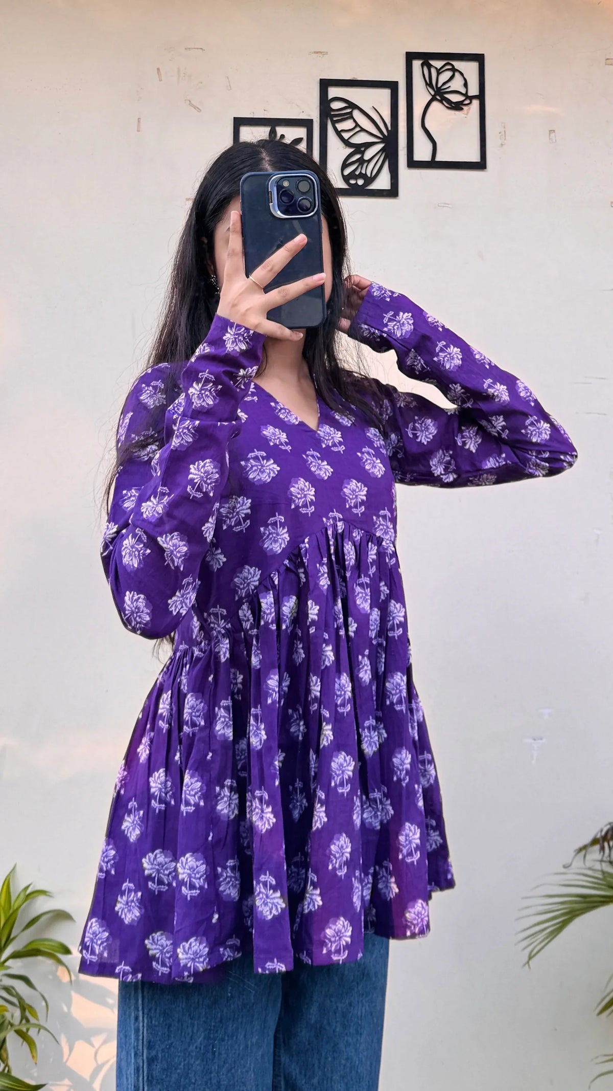 Blush Belle Peplum Top 3310
