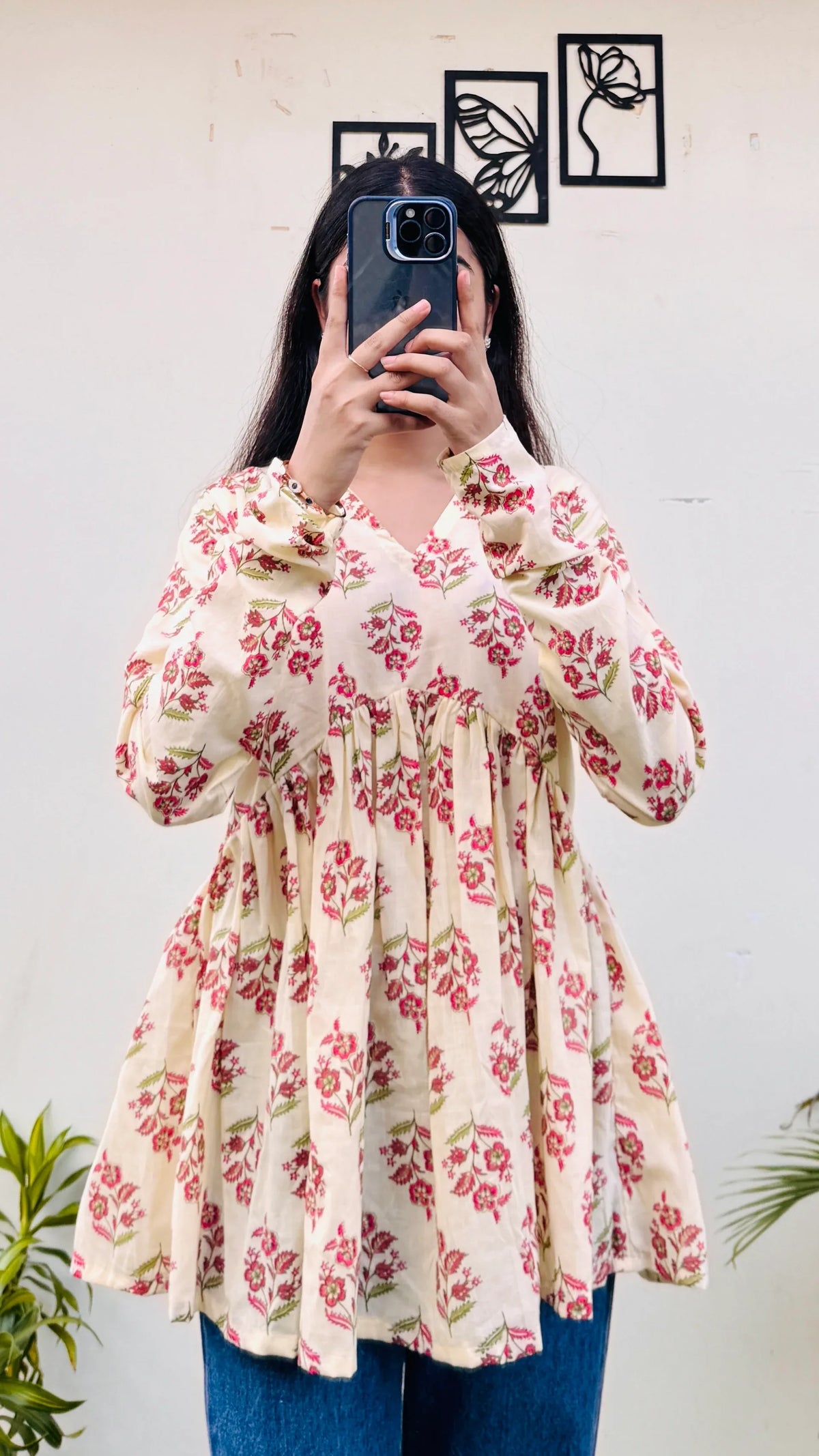 Blush Belle Peplum Top 3334