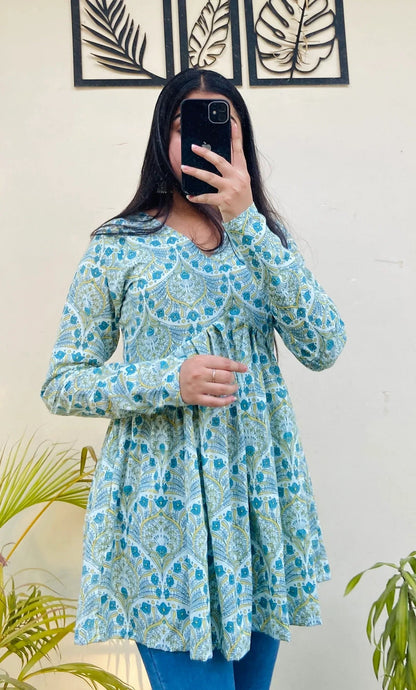Blush Belle Peplum Top 3317