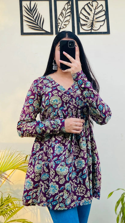 Blush Belle Peplum Top 3322